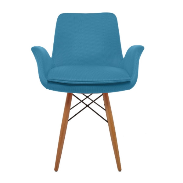 Aykan Ofis Mona Mavi Sandalye - Bekleme Koltuğu - Cafe Sandalyesi