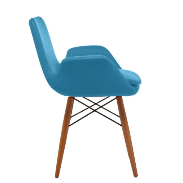 Aykan Ofis Mona Mavi Sandalye - Bekleme Koltuğu - Cafe Sandalyesi