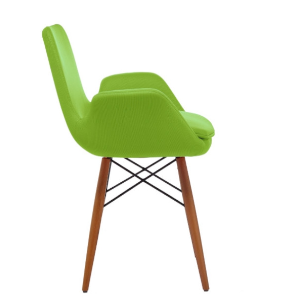 Aykan Ofis Mona Yeşil Sandalye - Bekleme Koltuğu - Cafe Sandalyesi