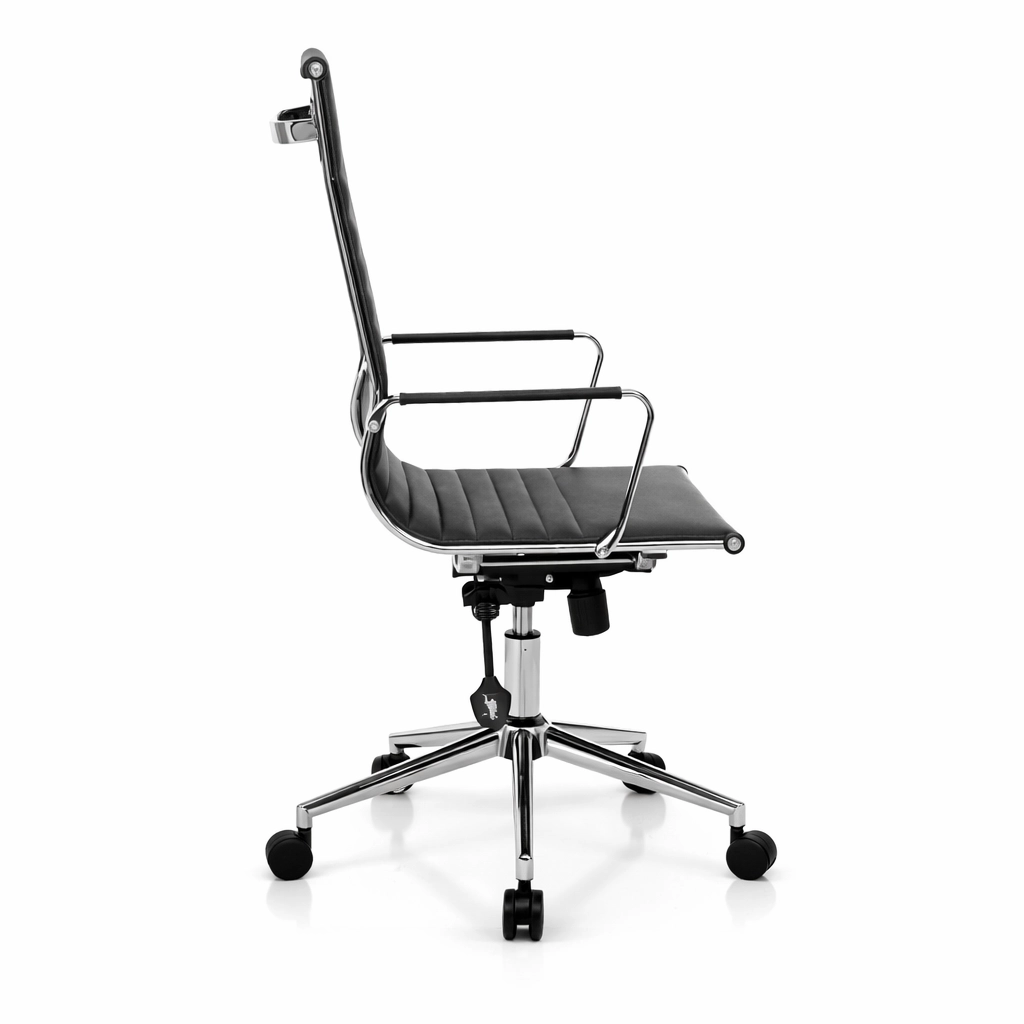 Aykan Ofis Riva Siyah Yönetici Koltuğu