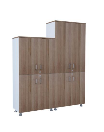 80 cm Alt Üst Ahşap Kapaklı Dosya Dolabı