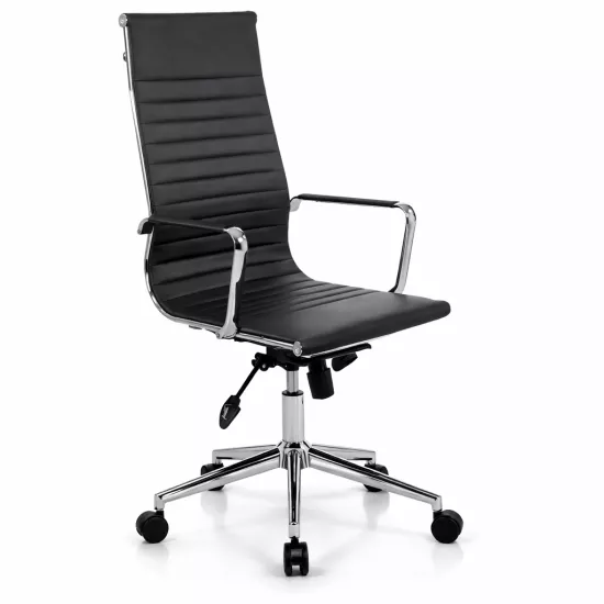 Riva Siyah Yönetici Koltuğu | Lüks ve Konfor